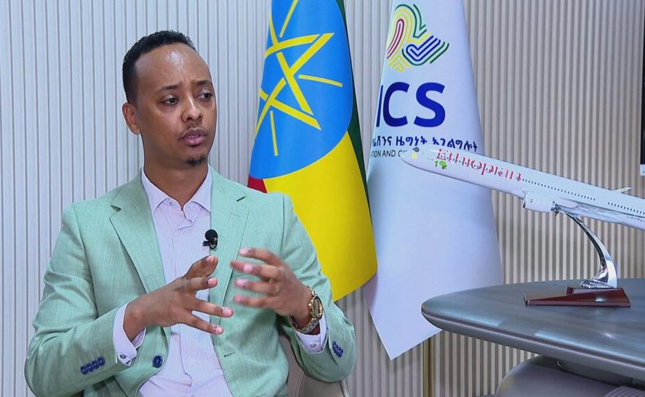 The Deputy Director General of the Ethiopian Immigration and Citizenship Service, Mr. Biqilaa Mazgabuu, [during] a stay/interview with OBN!